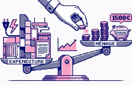 répartition budget 1500€ par mois — illustration