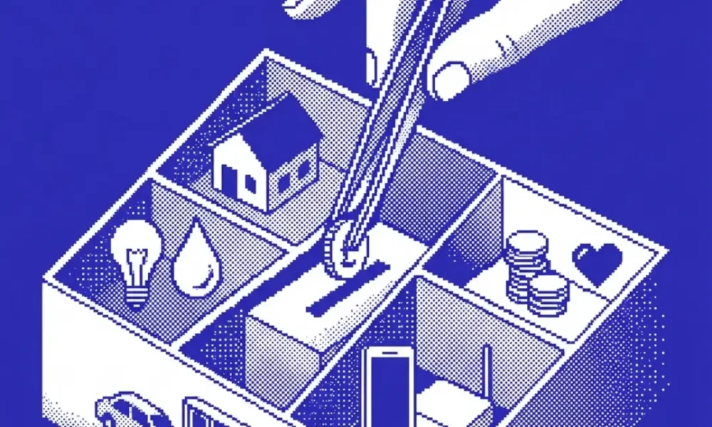 Répartition simple d’un budget 2000€/mois 2026 par logement, courses et factures