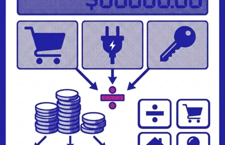 Tableau de dépenses mensuelles pour budget vivre trouple 2026 en appartement